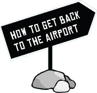 How to get back to the airport