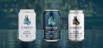 Iceland’s iconic Einstök beer cans – a must-try for every craft beer lover visiting the island.