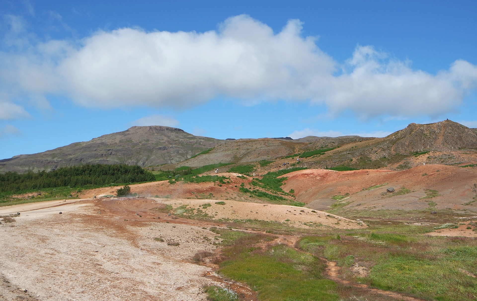 Haukadalur Valley Iceland