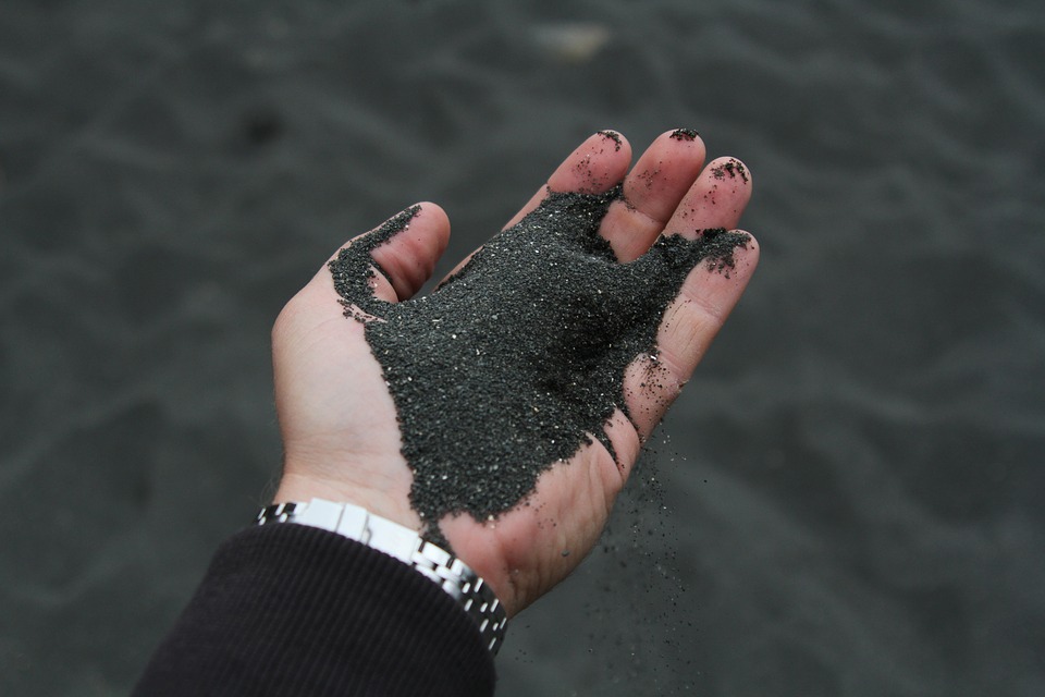 Playas de arena negra en Islandia