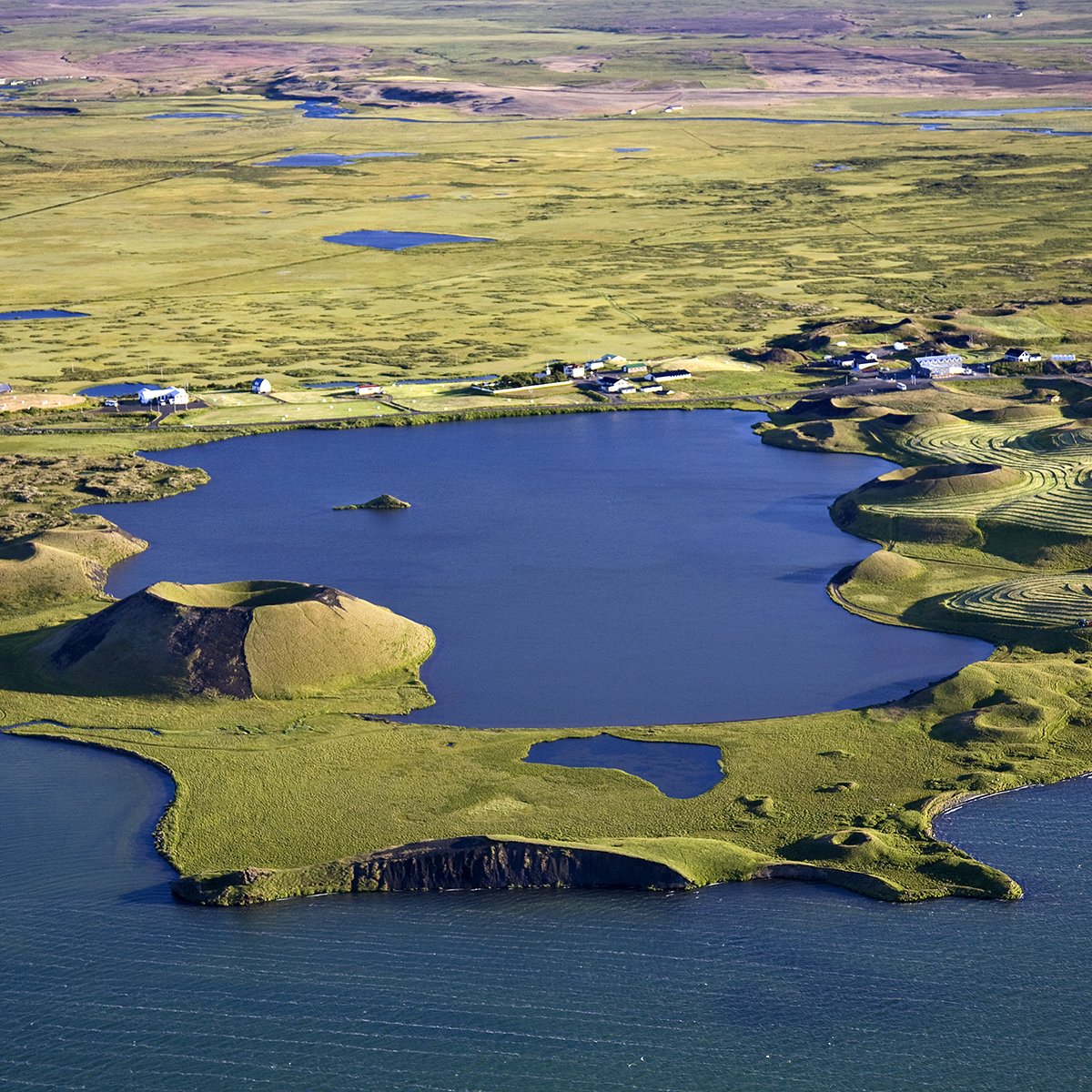 Lake Myvatn in Iceland