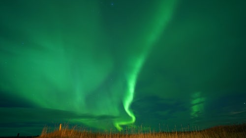 Las auroras boreales en Islandia
