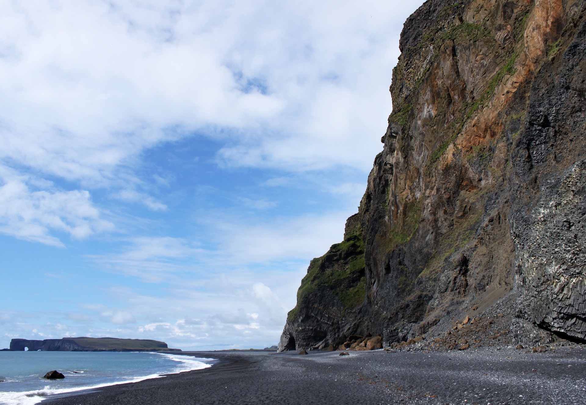 Reynisfjara black sand beach Reynisfjara Black Sand Beach in Iceland