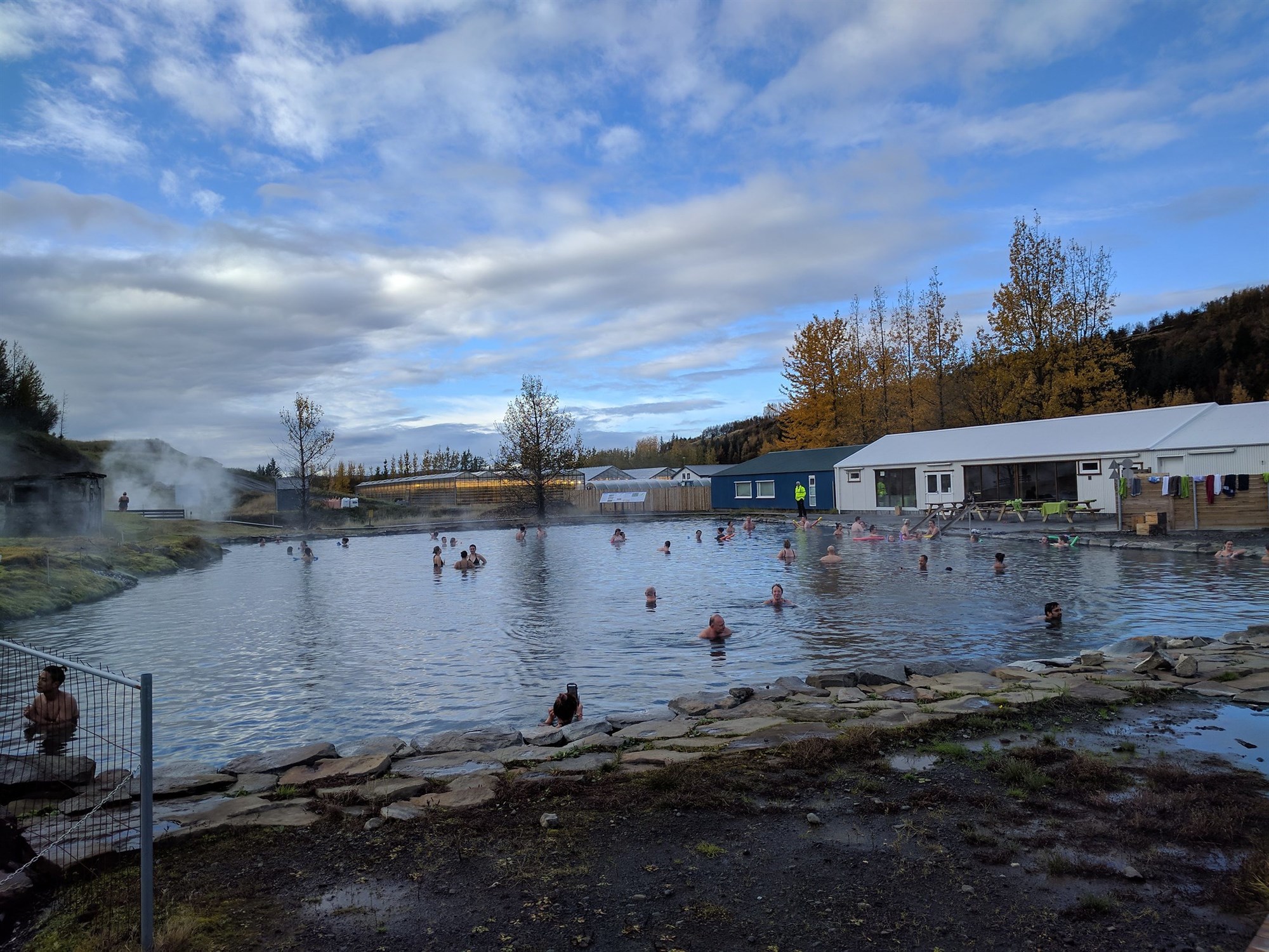 Secret Lagoon in Iceland