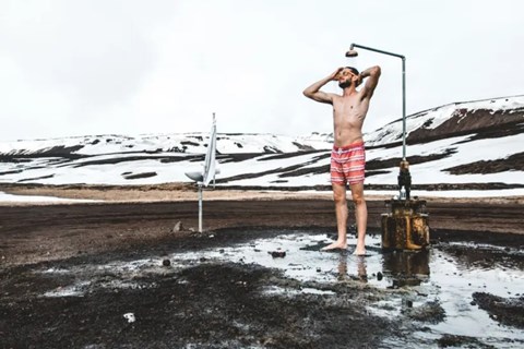 Showering in Iceland Without Accidentally Freezing Your Soul