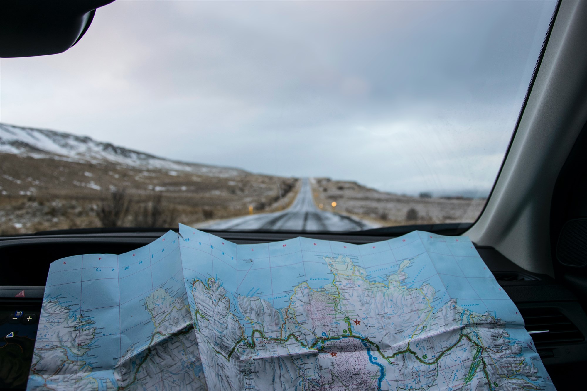 Los mejores mapas para tu viaje en autocaravana en Islandia 