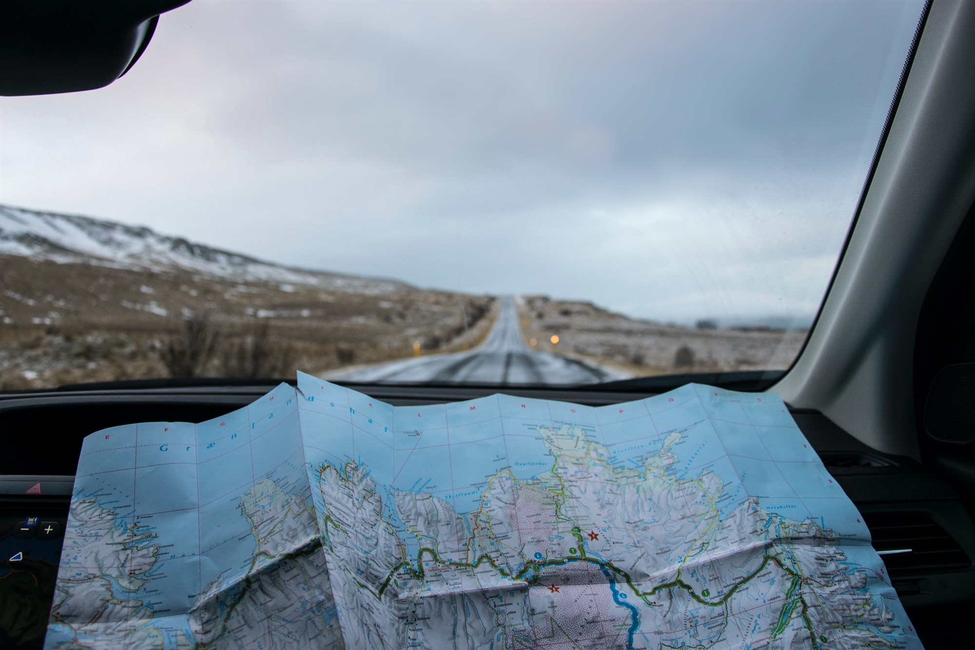 Los mejores mapas para tu viaje en autocaravana en Islandia
